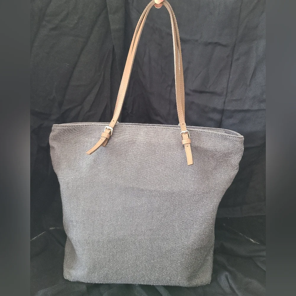 Furla Denim Tote Bag - Picture 1 of 9